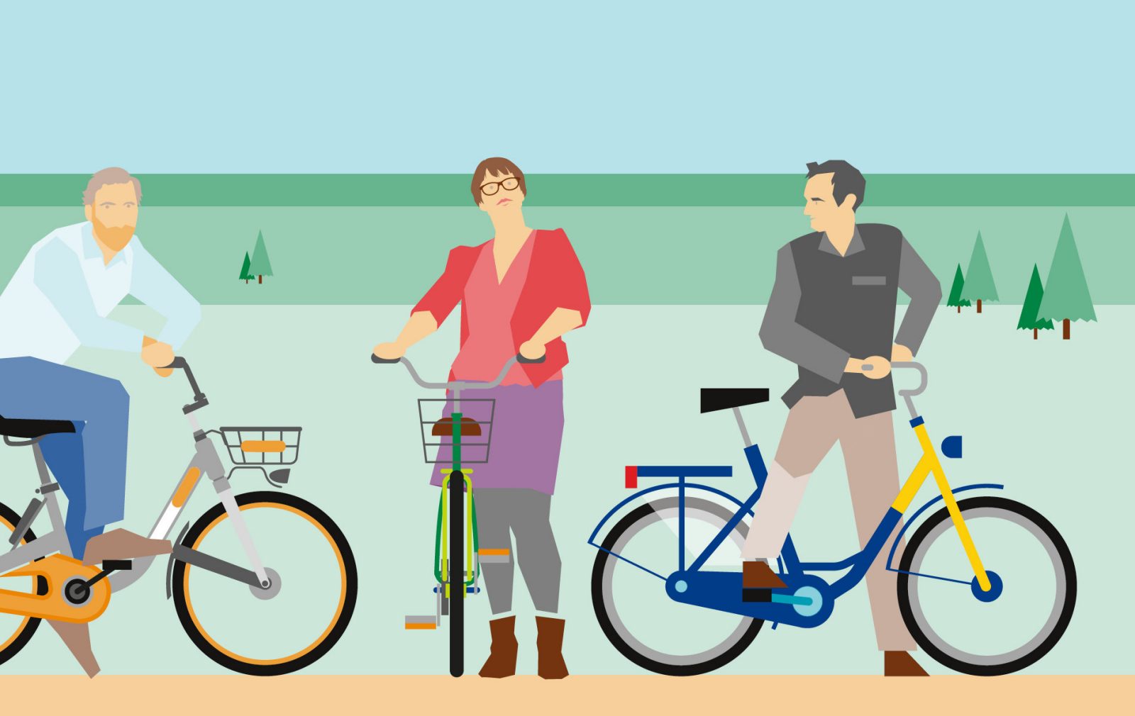 Deelfietsen lossen stalling probleem op