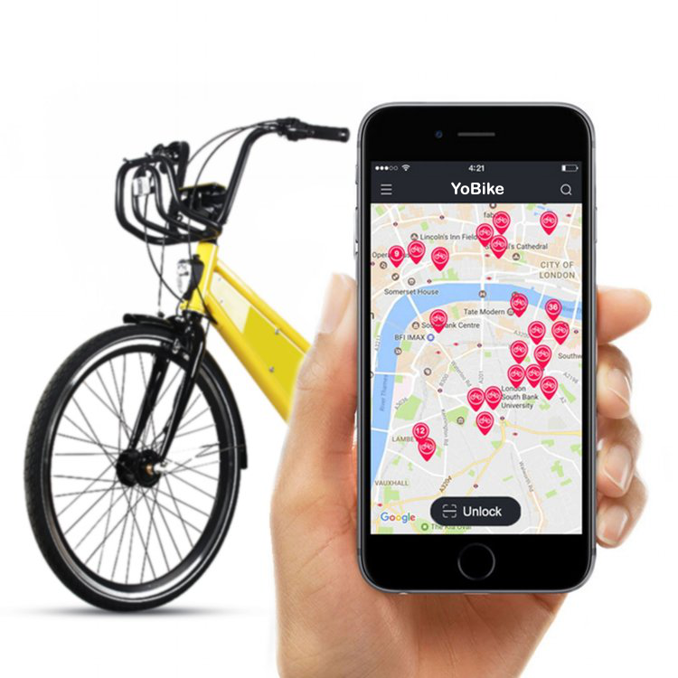 Free floating bike sharing van start in Engeland: YoBikeYoBike: New free floating Bike Sharing Scheme starts in Bristol (UK)